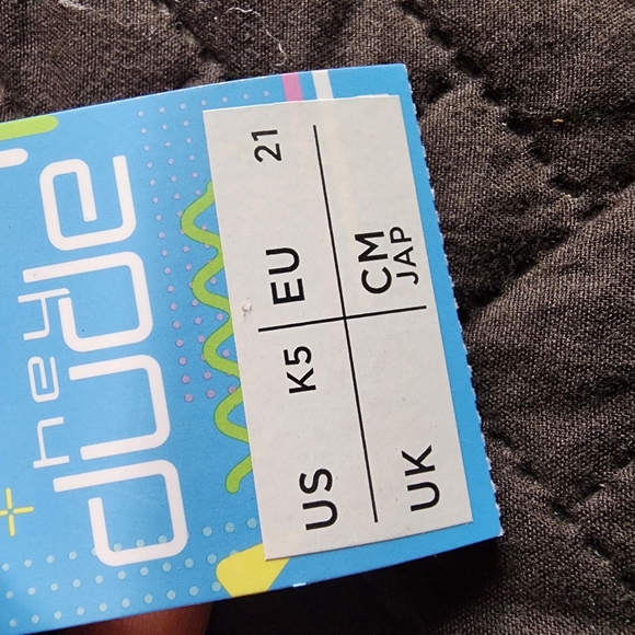 Hey Dude Toddler Wendy Funk Leo Safari Casual sz5 - Picture 3 of 4